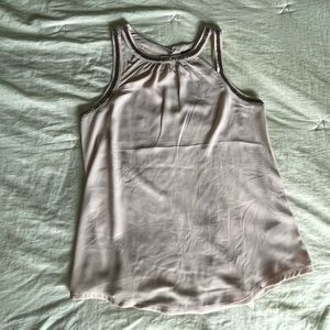 Express light pink work blouse